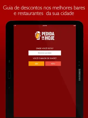 Pedida de Hoje android App screenshot 8